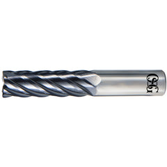 ‎VGM6-07500CR0.19-R - 3/4″ Dia. × 3/4″ Shank × 2-1/4″ DOC × 5″ OAL, Carbide, EXO, 6 Flute, 0.19″ Corner Radius, End Mill - Exact Industrial Supply