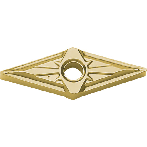 VNGG 331 SK PV730, 1/64″ Corner Radius, 3/16″ Thick, 3/8″ Inscribed Circle, TiAlN/TiN, 35 Degree Diamond, Turning Indexable Insert