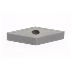 VNMG 331 ENZ/FNZ G10E, 0.016″ Corner Radius, 3/16″ Thick, 3/8″ Inscribed Circle, Uncoated, 35 Degree Diamond, Turning Insert - Exact Industrial Supply