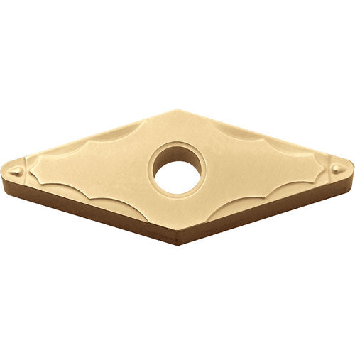VNMG 331 GP CA025P, 1/64″ Corner Radius, 3/16″ Thick, 3/8″ Inscribed Circle, TiCl2O3/TiN, 35 Degree Diamond, Turning Indexable Insert