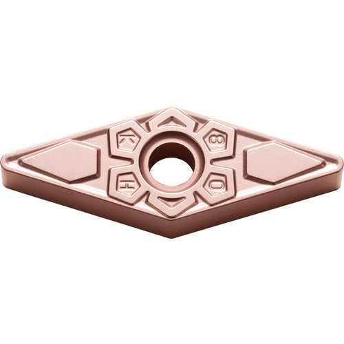 VNMG 332 KH CA315, 1/32″ Corner Radius, 3/16″ Thick, 3/8″ Inscribed Circle, TiCnulll2O3/Ti, Diamond, Turning Indexable Insert - Exact Industrial Supply