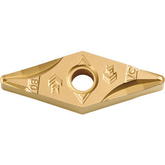 VNMG 333 VC CA510, 3/64″ Corner Radius, 3/16″ Thick, 3/8″ Inscribed Circle, TiCl2O3/TiN, 35 Degree Diamond, Turning Indexable Insert