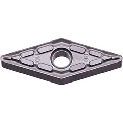 VNMG 332 MQ PR1325, 1/32″ Corner Radius, 3/16″ Thick, 3/8″ Inscribed Circle, MEGACOAT, Diamond, Turning Indexable Insert - Exact Industrial Supply