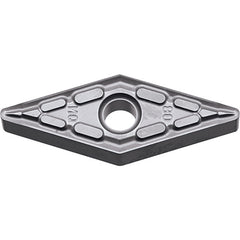 VNMG 331 MQ PR015S, 1/64″ Corner Radius, 3/16″ Thick, 3/8″ Inscribed Circle, MEGACOAT HARD, Diamond, Turning Indexable Insert - Exact Industrial Supply