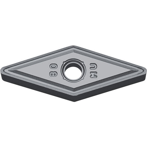 VNMG 331 MU SW05, 1/64″ Corner Radius, 3/16″ Thick, 3/8″ Inscribed Circle, WC/Co, 35 Degree Diamond, Turning Indexable Insert