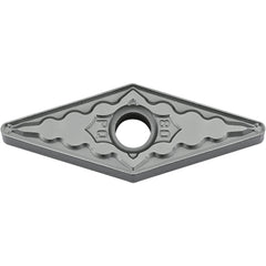 VNMG 331 PQ TN610, 1/64″ Corner Radius, 3/16″ Thick, 3/8″ Inscribed Circle, TiCN, Diamond, Turning Indexable Insert - Exact Industrial Supply