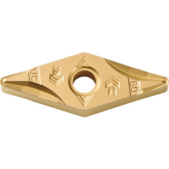 VNMG 331 VC PV730, 1/64″ Corner Radius, 3/16″ Thick, 3/8″ Inscribed Circle, TiAlN/TiN, 35 Degree Diamond, Turning Indexable Insert