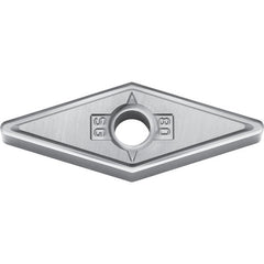 VNMG 331 SG SW05, 1/64″ Corner Radius, 3/16″ Thick, 3/8″ Inscribed Circle, WC/Co, 35 Degree Diamond, Turning Indexable Insert