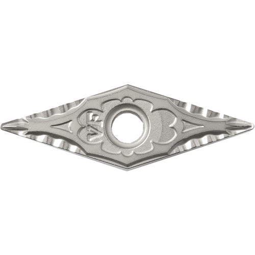 VNMG 331 VF TN610, 1/64″ Corner Radius, 3/16″ Thick, 3/8″ Inscribed Circle, TiCN, Diamond, Turning Indexable Insert - Exact Industrial Supply