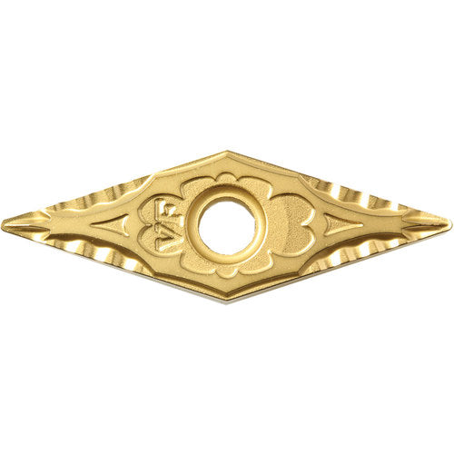 VNMG 332 VF CCX, 1/32″ Corner Radius, 3/16″ Thick, 3/8″ Inscribed Circle,  TiCl2O3/Tin, 35 Degree Diamond, Turning Indexable Insert