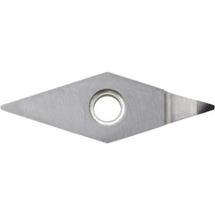 VNMM 332 KPD010, 1/32″ Corner Radius, 3/16″ Thick, 3/8″ Inscribed Circle, 35 Degree Diamond, Turning Indexable Insert