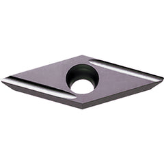 VPET 151502 MF-U PR1535, 0.0039″ Corner Radius, 3/32″ Thick, 3/16″ Inscribed Circle, MEGACOAT NANO, Diamond, Turning Indexable Insert - Exact Industrial Supply