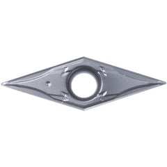 VPGT 2205 MFP-GF PR1425, 0.0079″ Corner Radius, 1/8″ Thick, 1/4″ Inscribed Circle, MEGACOAT NANO, Diamond, Turning Indexable Insert - Exact Industrial Supply