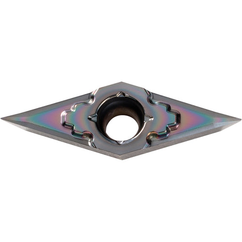 VPGT 151502 CK PDL010, 0.004″ Corner Radius, 3/32″ Thick, 3/16″ Inscribed Circle, C, 35 Degree Diamond, Turning Indexable Insert