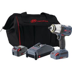 W5133-K22 20V Mid-torque 3/8″ Drive Cordless Impact Wrench Kit, 550 ft-lbs Nut-busting Torque, 2 Batteries and Charger, Standard Anvil