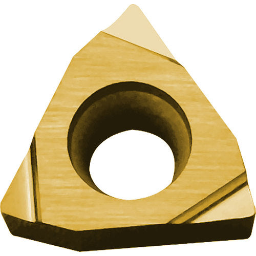 WBET 151502 F PV710, 0.004″ Corner Radius, 3/32″ Thick, 3/16″ Inscribed Circle, TiCN (MEGACOAT NANO), 80 Degree Trigon, Turning Indexable Insert