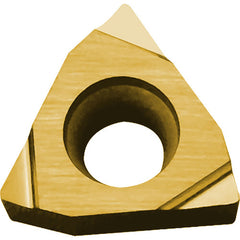 WBET 151505 F PV730, 0.008″ Corner Radius, 3/32″ Thick, 3/16″ Inscribed Circle, TiAlN/TiN, 80 Degree Trigon, Turning Indexable Insert