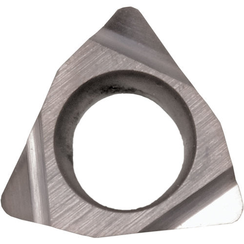 WBGT 12105 F TN60, 0.0079″ Corner Radius, 1/16″ Thick, 5/32″ Inscribed Circle, TiCN/NbC, Trigon, Turning Indexable Insert - Exact Industrial Supply