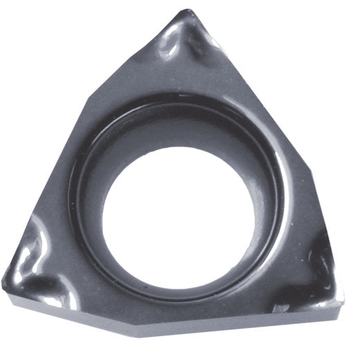 WBGT 12102 MP-CF PR1225, 0.0039″ Corner Radius, 1/16″ Thick, 5/32″ Inscribed Circle, MEGACOAT, Trigon, Turning Indexable Insert - Exact Industrial Supply