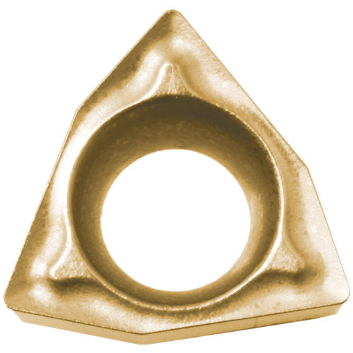 WBMT 12105 DP PV730, 0.008″ Corner Radius, 1/16″ Thick, 5/32″ Inscribed Circle, TiAlN/TiN, 80 Degree Trigon, Turning Indexable Insert