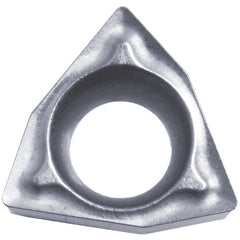 WBMT 151505 DP PR1725, 0.008″ Corner Radius, 3/32″ Thick, 3/16″ Inscribed Circle, MEGACOAT NANO PLUS, 80 Degree Trigon, Turning Indexable Insert