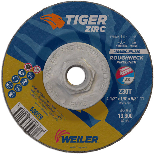 9X1/8 Z30T ZIRC T27 ROUGHNECK WHL - Americas Industrial Supply