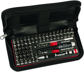 Master Tech Micro Bit 68 Pc. set in Travel Case - Americas Industrial Supply