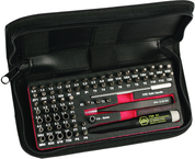 ESD Safe Micro Bit Set 68 Pc. W/ ESD Safe Tweezers - Americas Industrial Supply