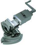 3-Axis Precision Tilting Vise 3" Jaw Width, 1-5/16" Jaw Depth - Americas Industrial Supply