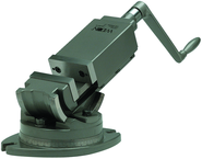 2-Axis Precision Angular Vise 4" Jaw Width, 1-1/2" Jaw Depth - Americas Industrial Supply