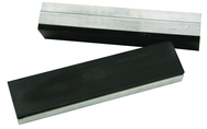 R-4.5, Rubber Face Jaw Cap, 4-1/2" Jaw Width - Americas Industrial Supply