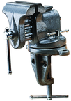 153, Bench Vise - Clamp-On Base, 3" Jaw Width, 2-1/2" Maximum Jaw Opening - Americas Industrial Supply