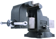 WS4, Shop Vise, 4" Jaw Width, 4" Jaw Opening, 2-3/4" Throat Depth - Americas Industrial Supply