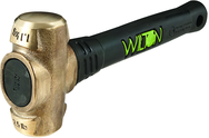2 -1/2 lb Head, 12" B.A.S.H® Brass Hammer - Americas Industrial Supply