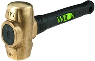 4 lb Head, 12" B.A.S.H® Brass Hammer - Americas Industrial Supply