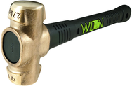 6 lb Head, 16" B.A.S.H® Brass Hammer - Americas Industrial Supply