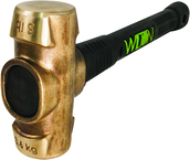 8 lb Head, 16" B.A.S.H® Brass Hammer - Americas Industrial Supply