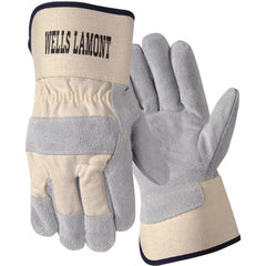 Size L Leather Palm Safety Cuff Glove Y3014L - Americas Industrial Supply