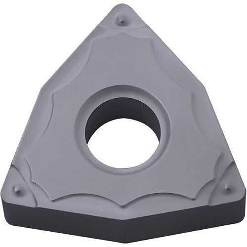 WNMG 431 GP PV7010, 1/64″ Corner Radius, 3/16″ Thick, 1/2″ Inscribed Circle, TiCN (MEGACOAT), Trigon, Turning Indexable Insert - Exact Industrial Supply
