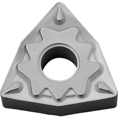 WNMG 331 HQ TN60, 1/64″ Corner Radius, 3/16″ Thick, 3/8″ Inscribed Circle, TiCN/NbC, Trigon, Turning Indexable Insert - Exact Industrial Supply
