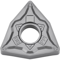 WNMG 4305 PP TN610, 0.0079″ Corner Radius, 3/16″ Thick, 1/2″ Inscribed Circle, TiCN, Trigon, Turning Indexable Insert - Exact Industrial Supply