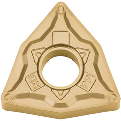 WNMG 4305 PP CA510, 0.0079″ Corner Radius, 3/16″ Thick, 1/2″ Inscribed Circle, TiCnulll2O3/TiN, Trigon, Turning Indexable Insert