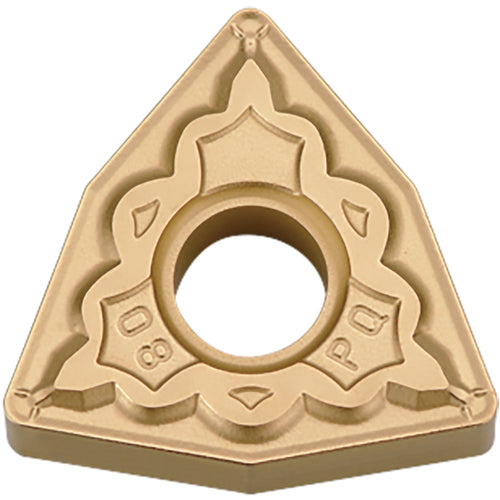 WNMG 432 PQ PV730, 1/32″ Corner Radius, 3/16″ Thick, 1/2″ Inscribed Circle, TiAlN/TiN, 80 Degree Trigon, Turning Indexable Insert