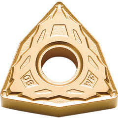 WNMG 432 WF PV720, 1/32″ Corner Radius, 3/16″ Thick, 1/2″ Inscribed Circle, TiCN (MEGACOAT NANO), 80 Degree Trigon, Turning Indexable Insert
