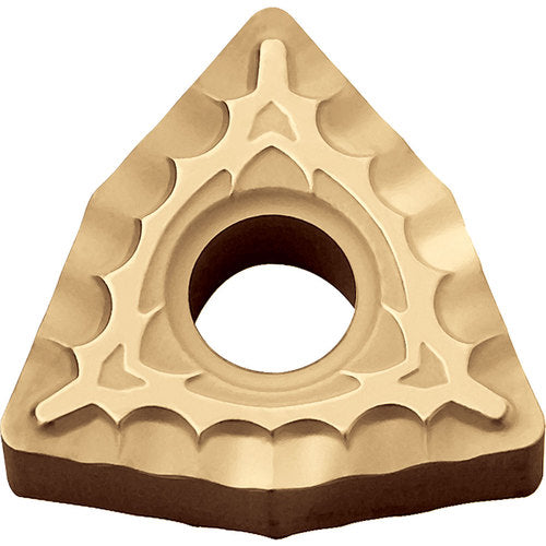 WNMG 431 XQ CCX, 1/64″ Corner Radius, 3/16″ Thick, 1/2″ Inscribed Circle,  TiCl2O3/Tin, 80 Degree Trigon, Turning Indexable Insert