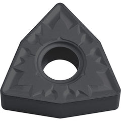 WNMG 432 ZS CA4505, 1/32″ Corner Radius, 3/16″ Thick, 1/2″ Inscribed Circle, TiCl2O3, 80 Degree Trigon, Turning Indexable Insert