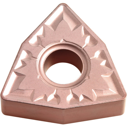 WNMG 433 ZS CA310, 3/64″ Corner Radius, 3/16″ Thick, 1/2″ Inscribed Circle, TiCnulll2O3/Ti, Trigon, Turning Indexable Insert - Exact Industrial Supply