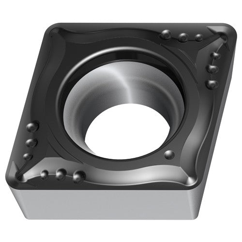 CCMT 432 T|Single-sided WPP20S, 1/32″ Corner Radius, 3/16″ Thick, 1/2″ Inscribed Circle, 80° Diamond, Turning Indexable Insert - Americas Industrial Supply
