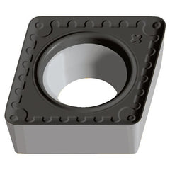 CCMT 120404 Single-sided WAK20, 1/64″ Corner Radius, 3/16″ Thick, 1/2″ Inscribed Circle, Turning Indexable Insert - Americas Industrial Supply