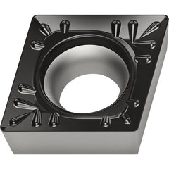 CCMT 432 T|Single-sided WSM10S, 1/32″ Corner Radius, 3/16″ Thick, 1/2″ Inscribed Circle, 80° Diamond, Turning Indexable Insert - Americas Industrial Supply